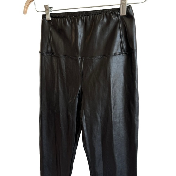 Aritzia Wilfred Free Black Daria Faux Leather Leggings, Size M - Picture 6 of 8
